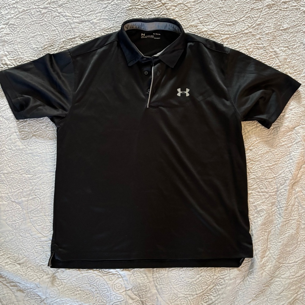 Under Armour Men's Polo in Black
